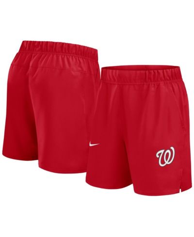 Nike мужские спортивные шорты Washington Nationals Red Performance