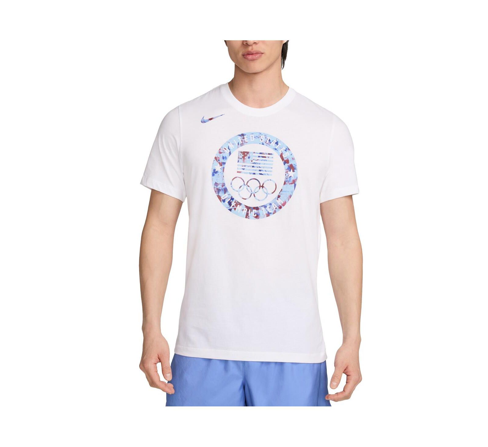 Nike Men's White Team USA Puck Club T-Shirt