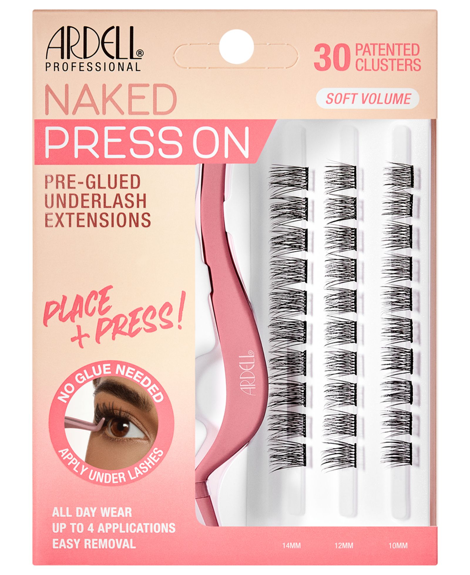 Ardell Naked Press On Pre-Glued Underlash False Lash Extensions