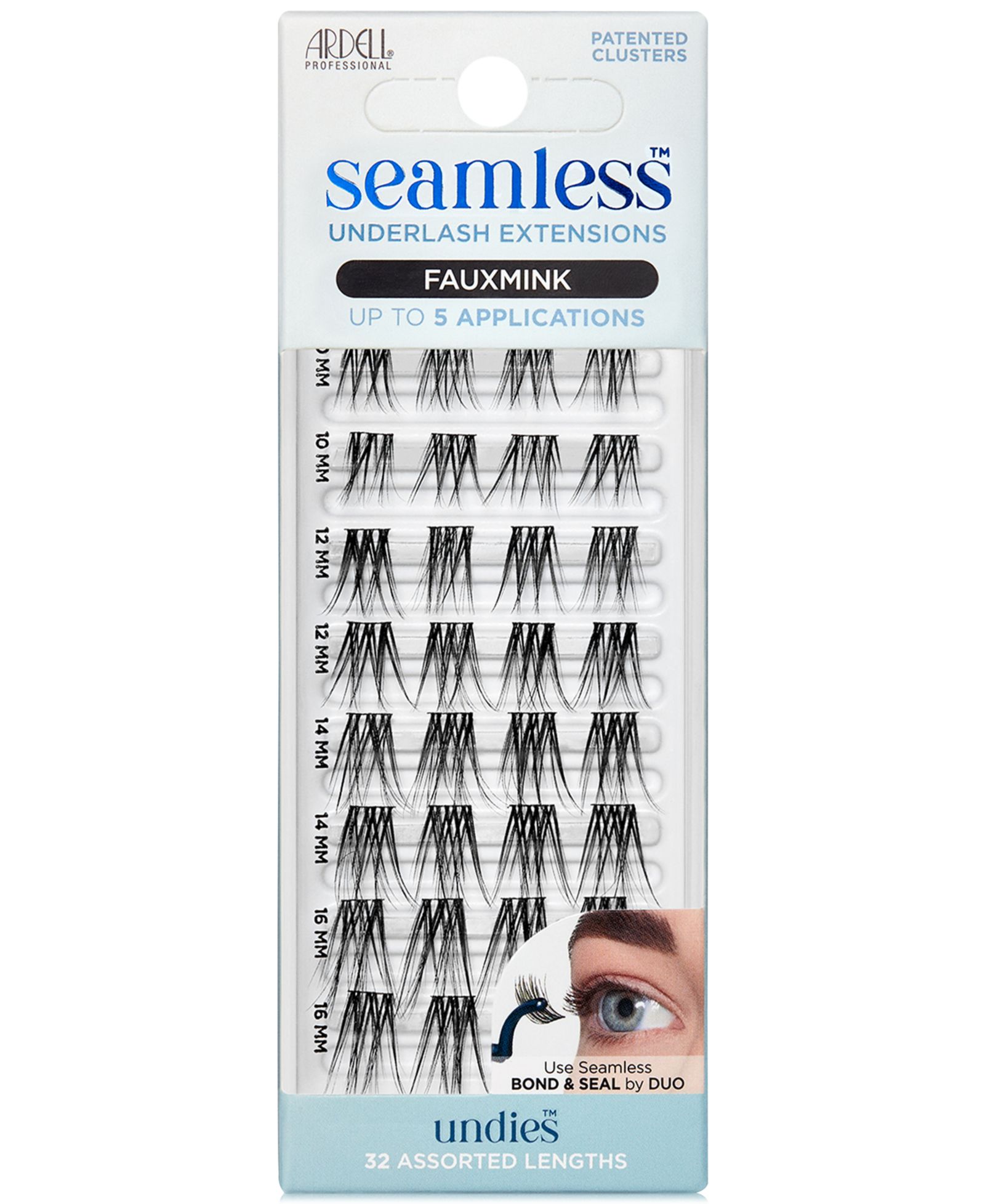 Ardell Seamless Undies Lash Extensions - Faux Mink