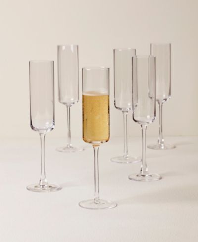 Lenox Tuscany Classics Straight Flutes, Set Of 6
