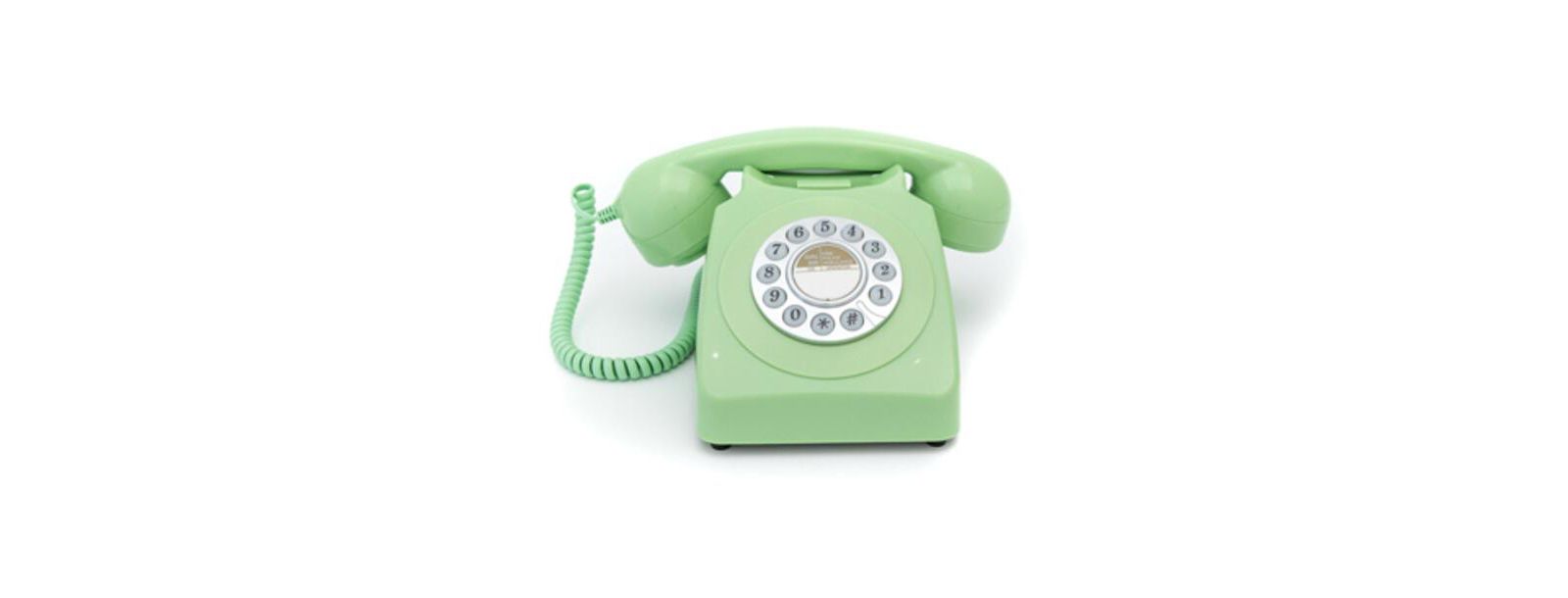 Настольный кнопочный телефон GPO Retro GPO746DPBGR 746