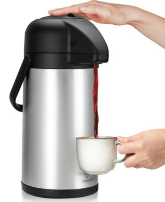 Термос VONDIOR Thermal Coffee Carafe 64 oz, Insulated Stainless Steel