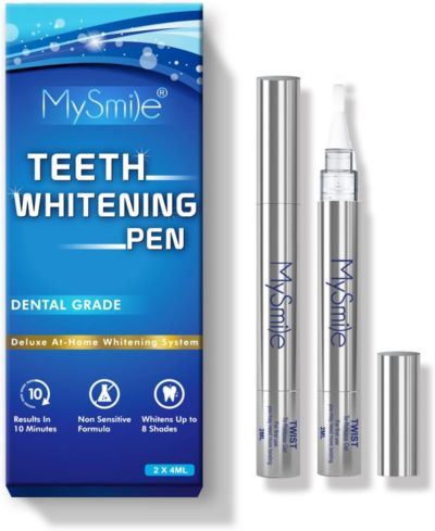 Набор для отбеливания зубов MySmile Teeth Whitening Pen Kit, 14 процедур - 2 шт. гель для отбеливания зубов 8ML
