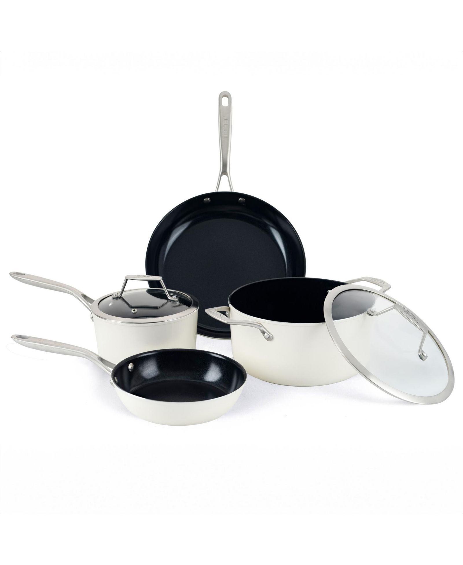TECHEF - ValenCera - 6 Piece Cookware Set