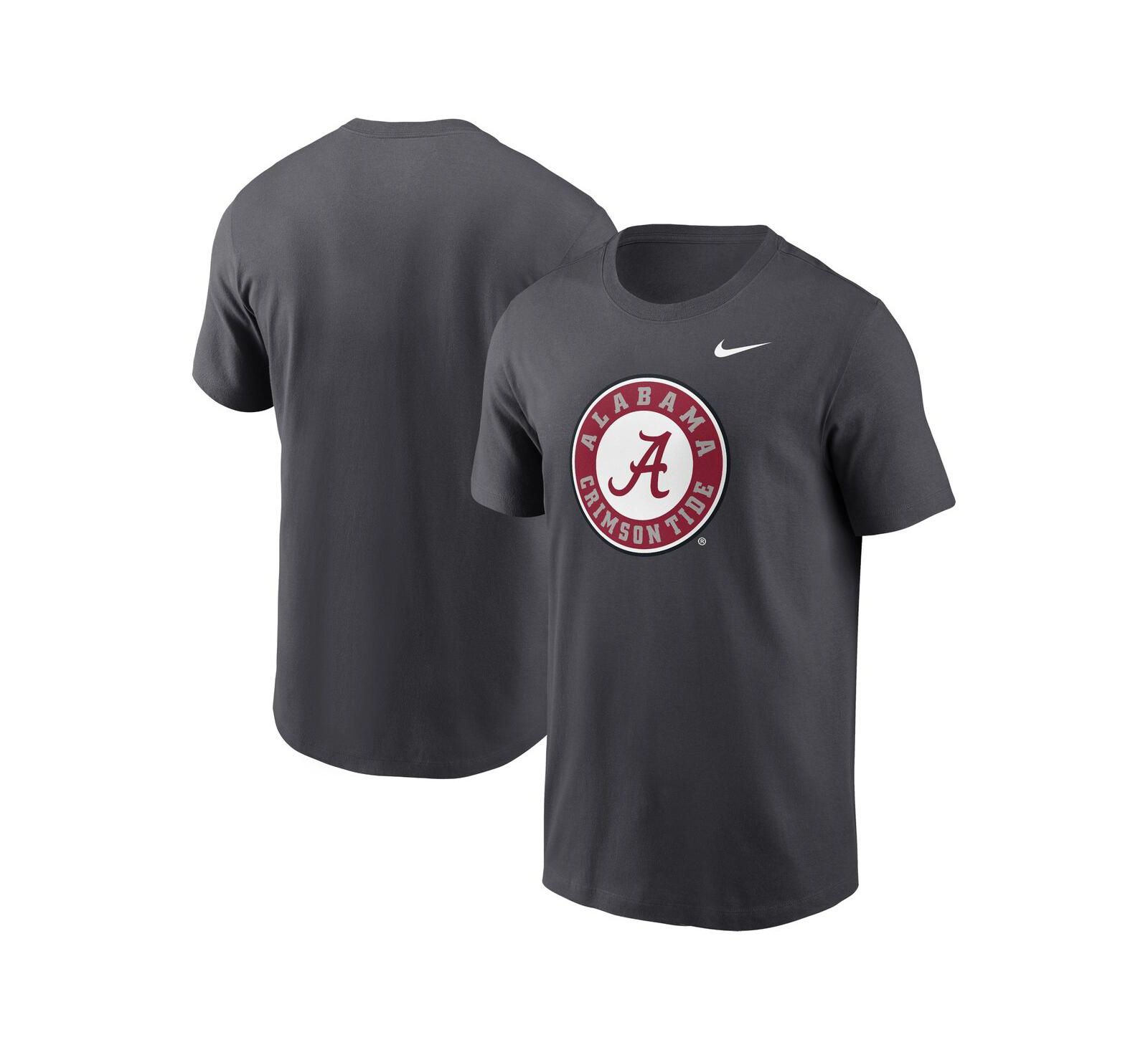 Nike Men's Anthracite Alabama Crimson Tide Primetime Evergreen Alternate Logo T-Shirt