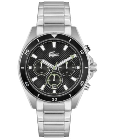 Часы Lacoste Men's Mainsail Silver Stainless Steel Bracelet 43mm