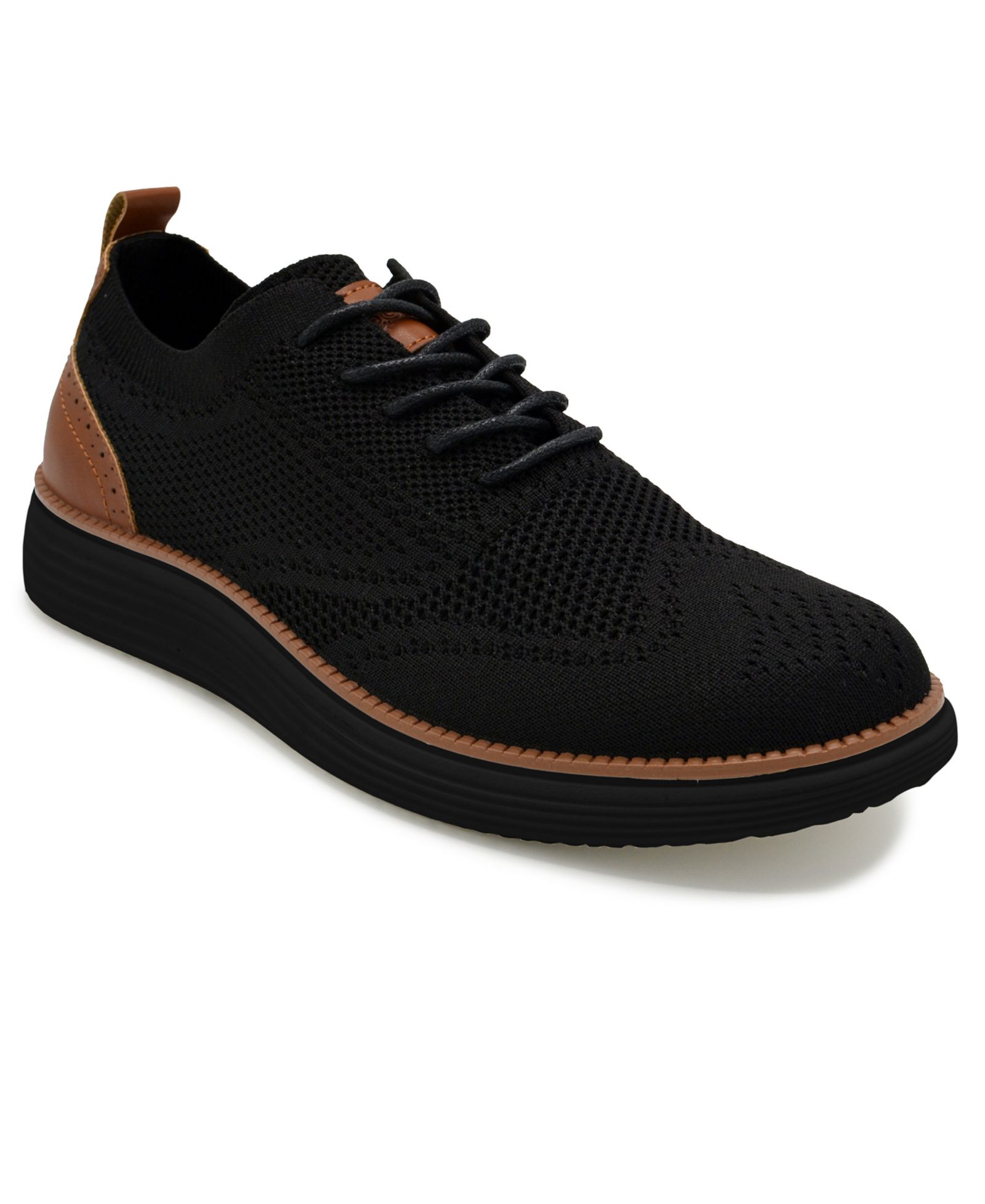 Akademiks Men's Olney Wingtip Knit Oxford Shoes
