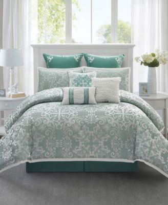 Stratford Park Barvina Damask 9-Pc. Comforter Set, King