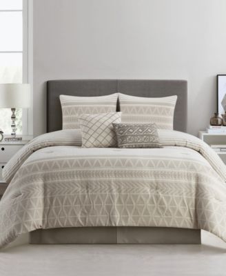Stratford Park Cleluya Cotton 6-Pc. Comforter Set, Queen