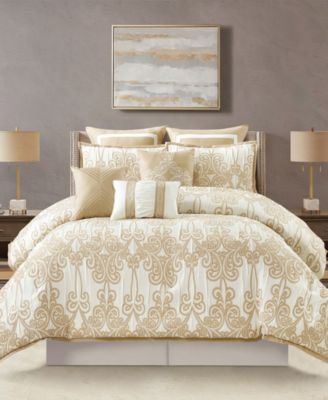 Stratford Park Dilona Scroll 9-Pc. Comforter Set, California King