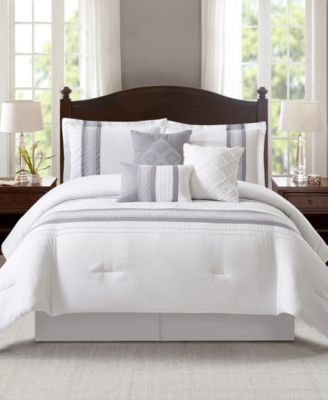 Stratford Park Durango Stripes 7-Pc. Comforter Set, California King