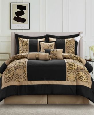 Stratford Park Sibyl Jacquard 7-Pc. Comforter Set, Queen