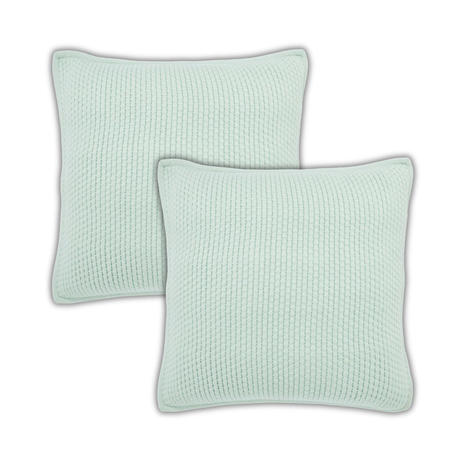IHI Home Popcorn Weave Decorative Pillow Cover, 22" x 22"