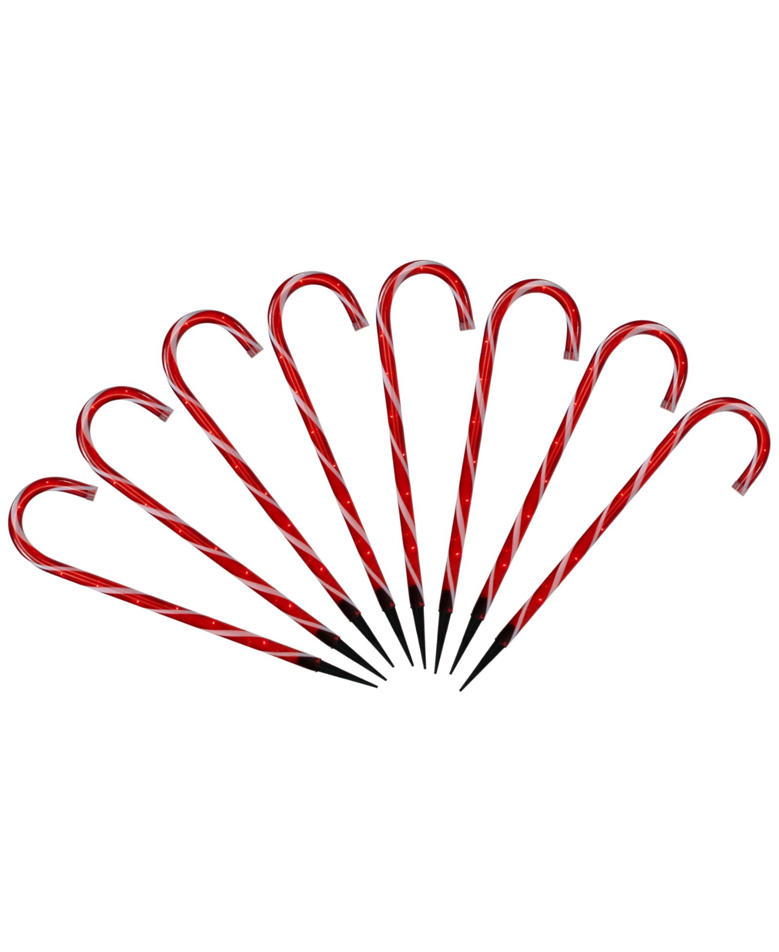 Northlight рождественские уличные маркеры дорожки Candy Cane 8 штук