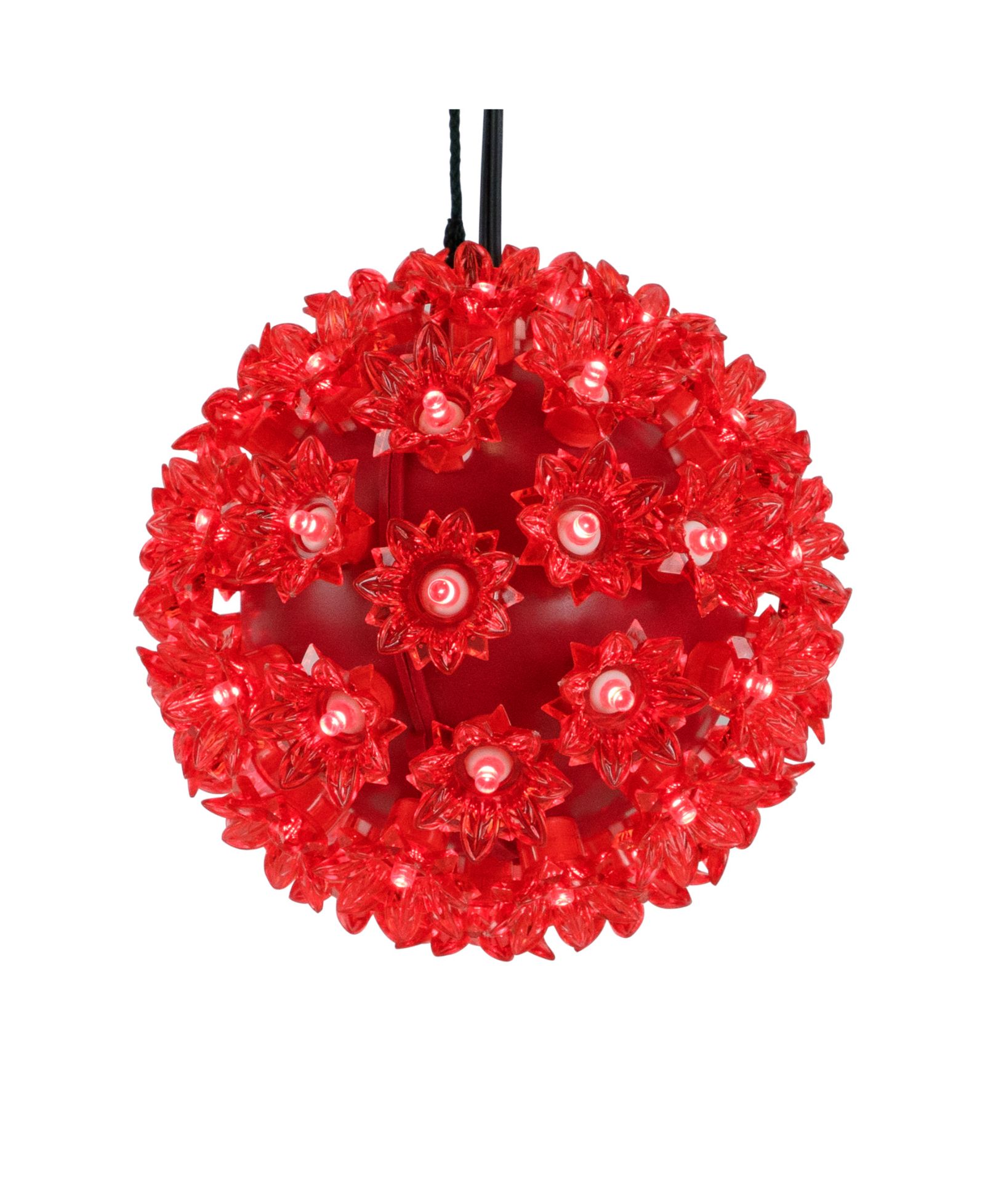 Northlight LED Сферический подвесной светильник Starlight, 6 дюймов, красные огни