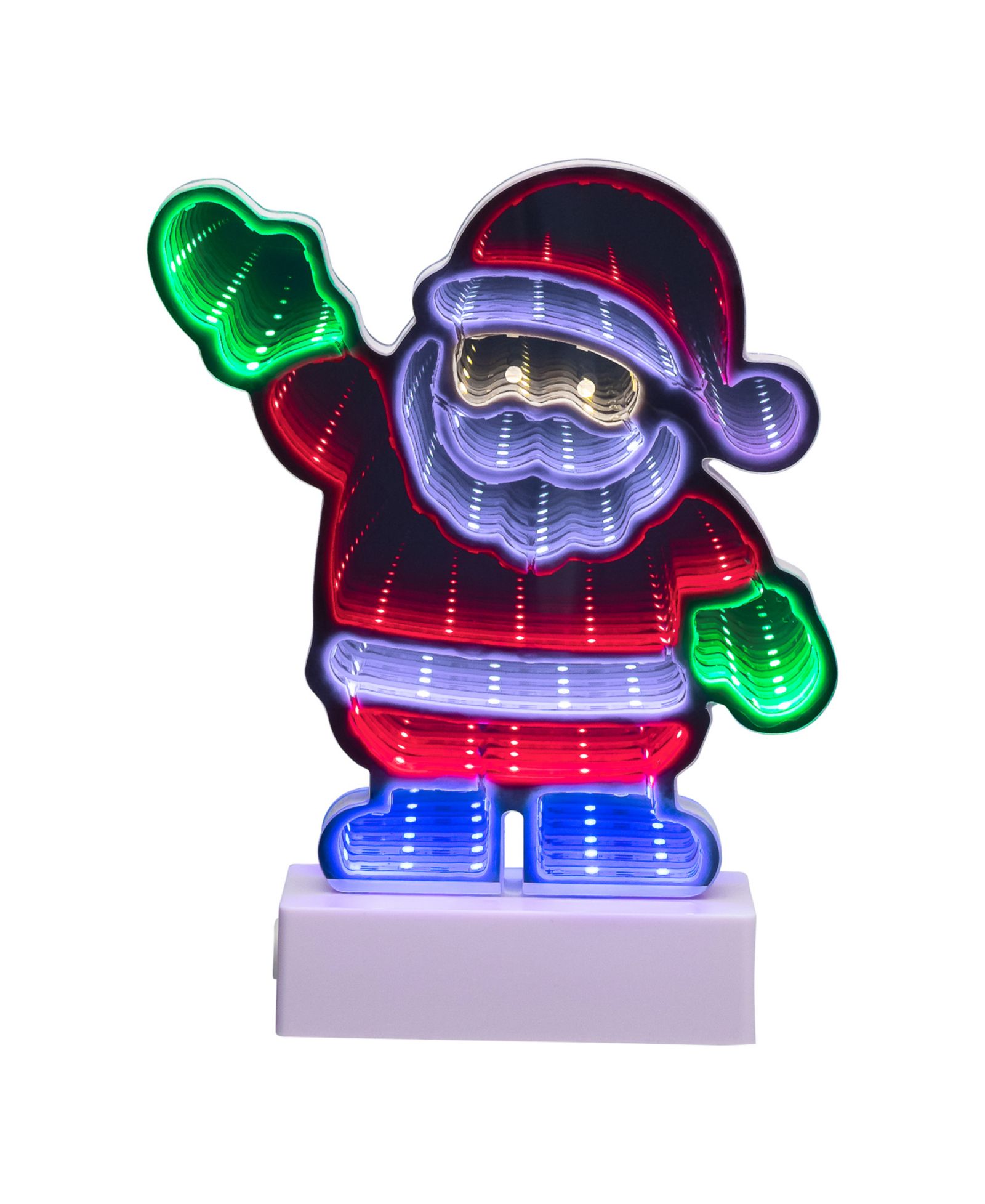 Рождественский световой туннель Northlight LED 3D Santa Claus 8-Inch