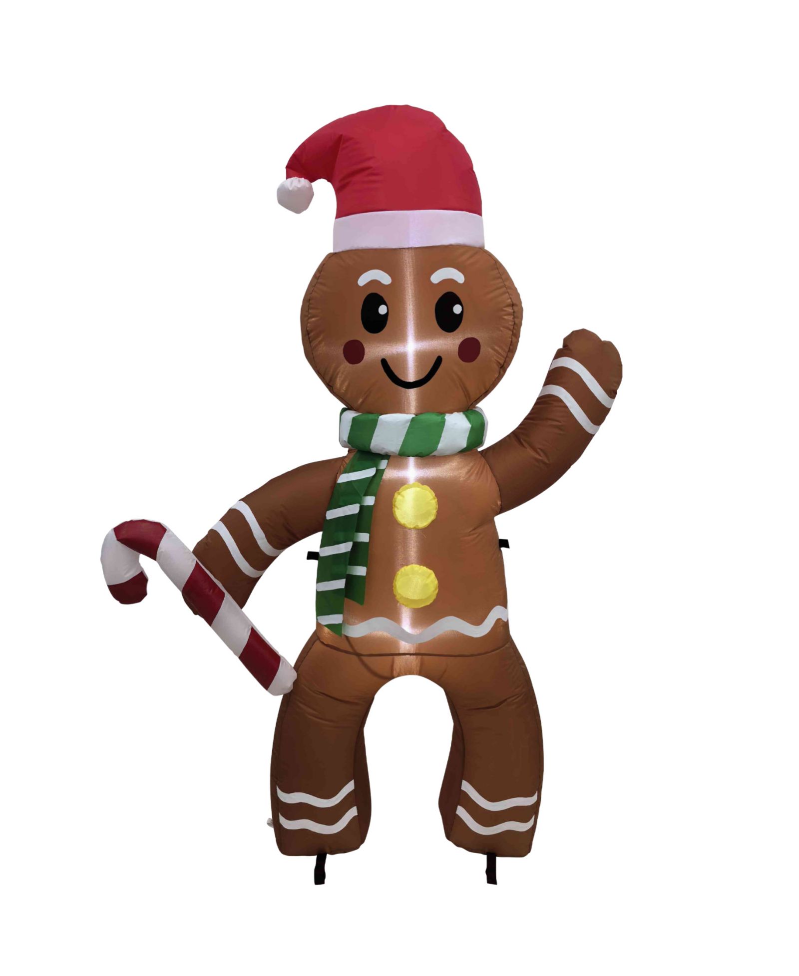 Декоративный пряничный человечек Northlight Inflatable Gingerbread Man - 5-Inch