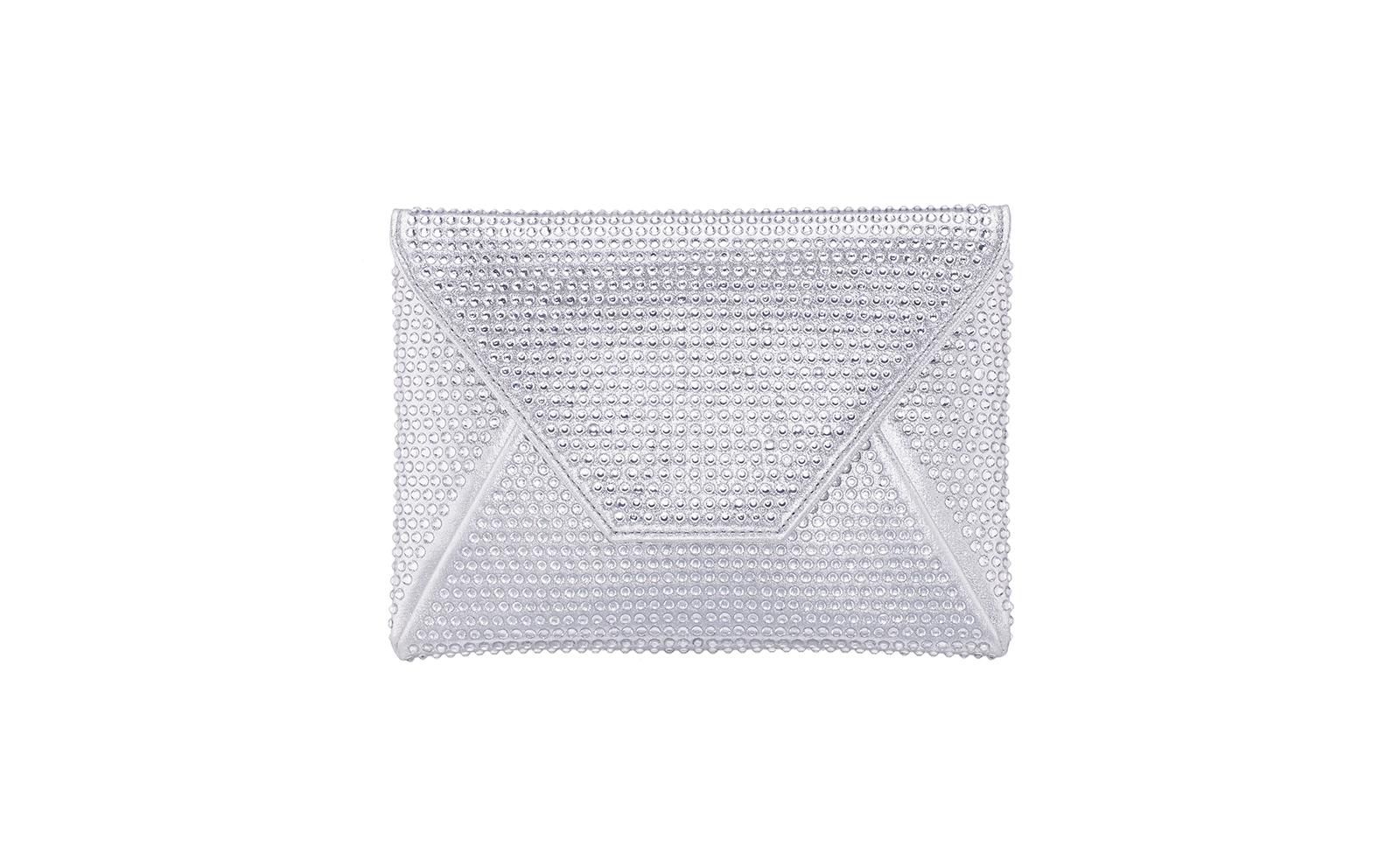Клатч Nina Crystal Encrusted Square Envelope