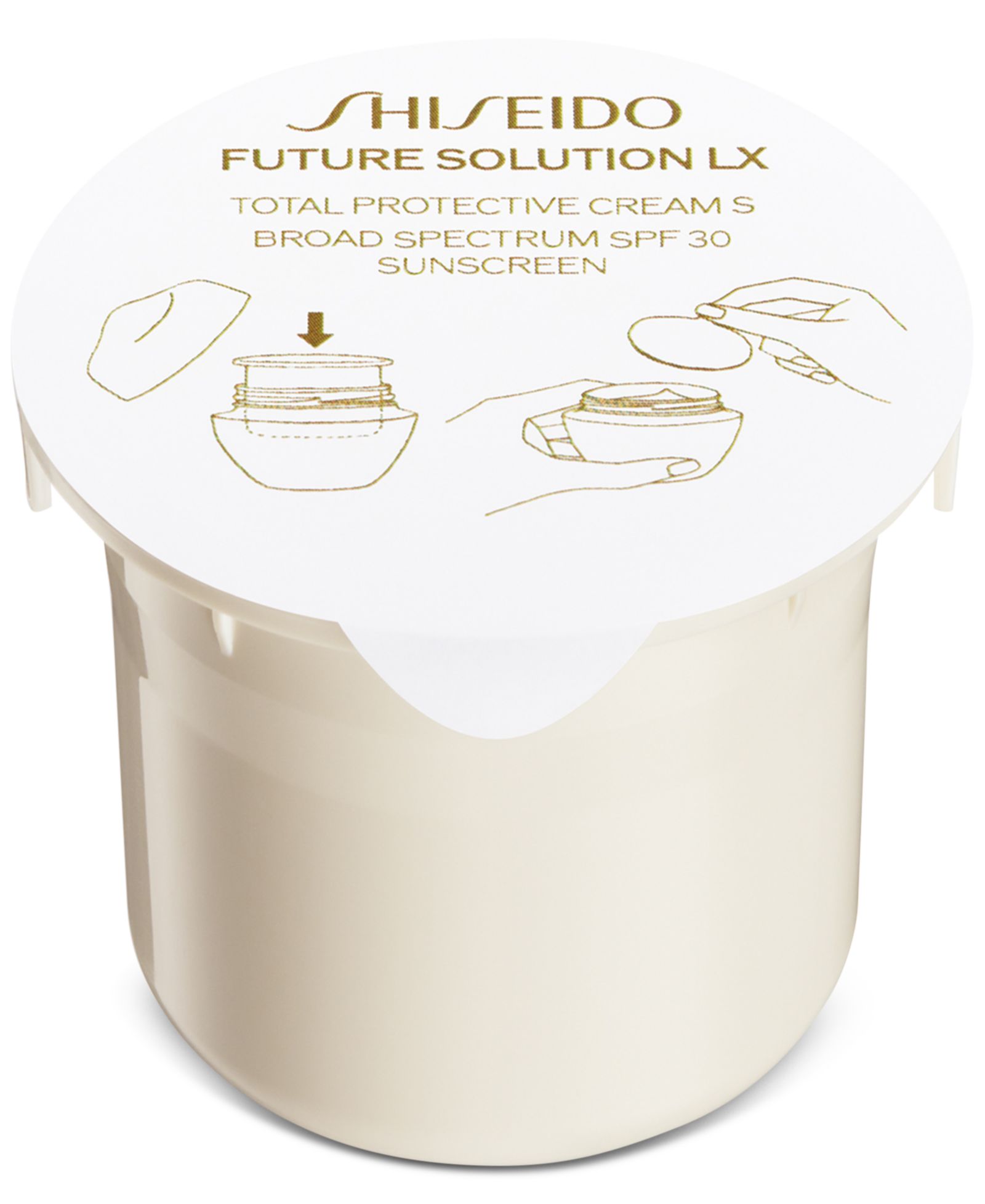 Крем Shiseido Future Solution LX Total Protective Cream SPF 30 Refill, 1.8 oz.