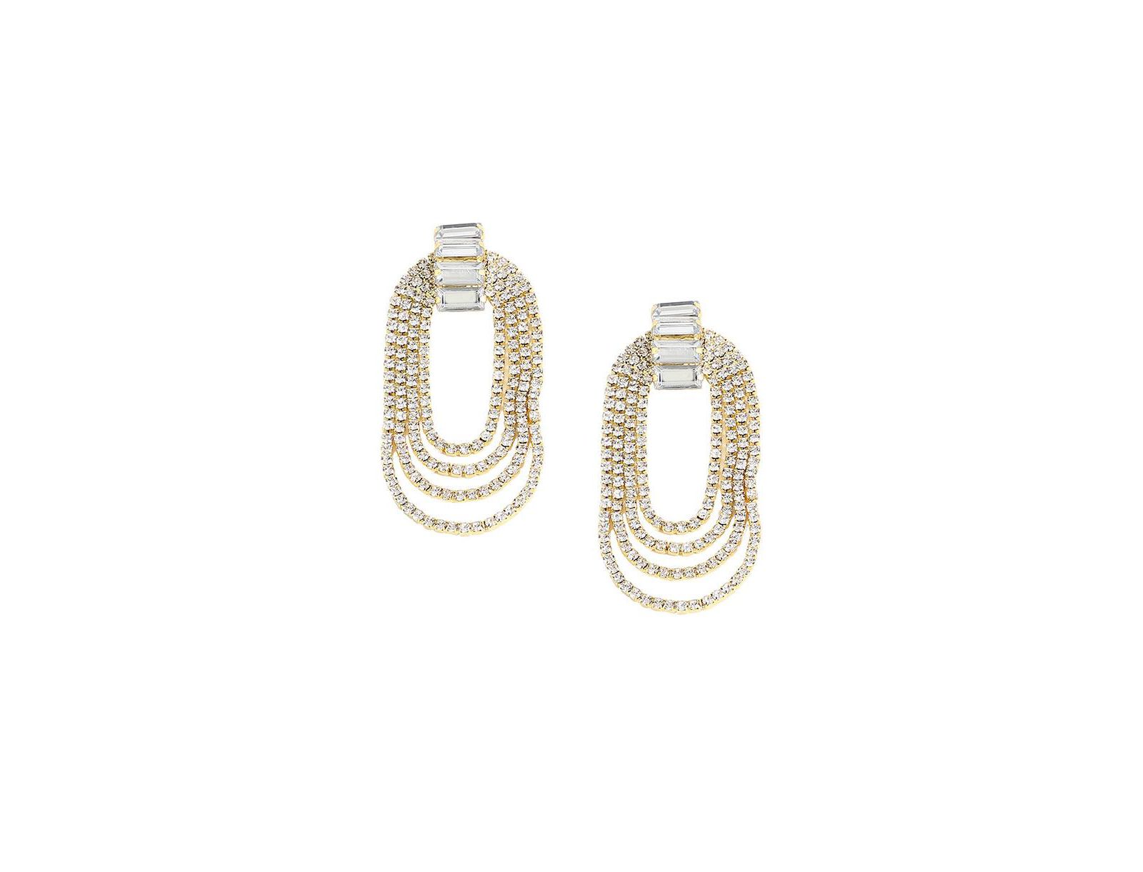 SOHI Women's Wrap Drop Earrings