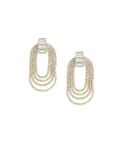 SOHI Women's Wrap Drop Earrings
