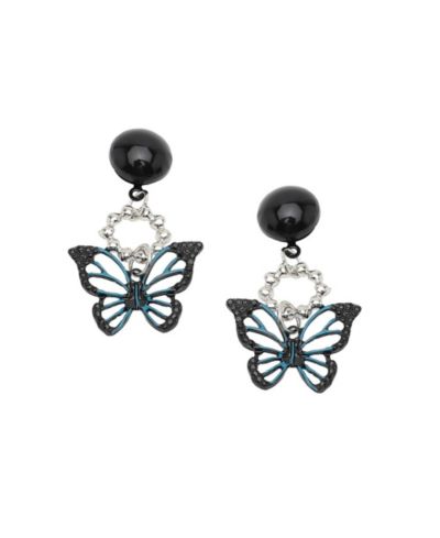 SOHI Women's Butterfly Drop Earrings