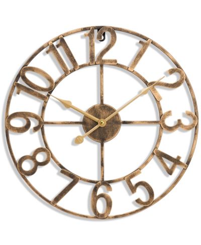 Sorbus Large Wall Clock for Living Room Decor - Numeral Wall Clock for Kitchen Wall Clock Decorative