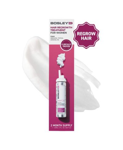 Пена для роста волос BosleyMD Women's 5% Minoxidil