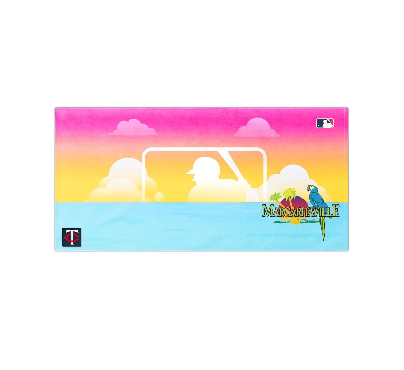 Margaritaville Minnesota Twins Team Beach Towel