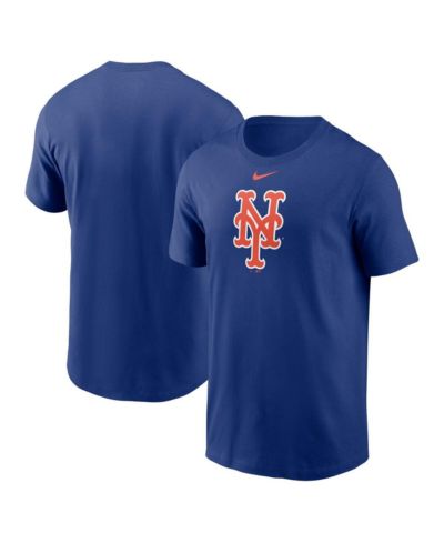 Мужская футболка Nike Royal New York Mets Fuse Logo