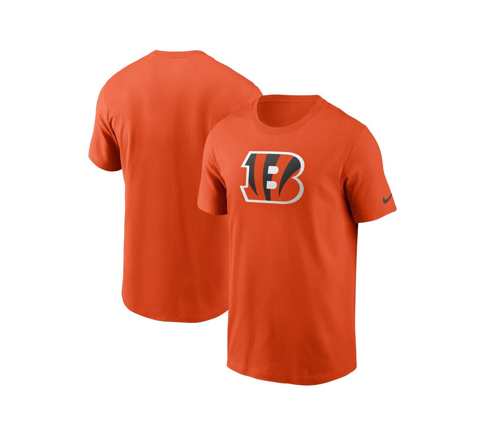 Мужская футболка Nike Orange Cincinnati Bengals Primary Logo