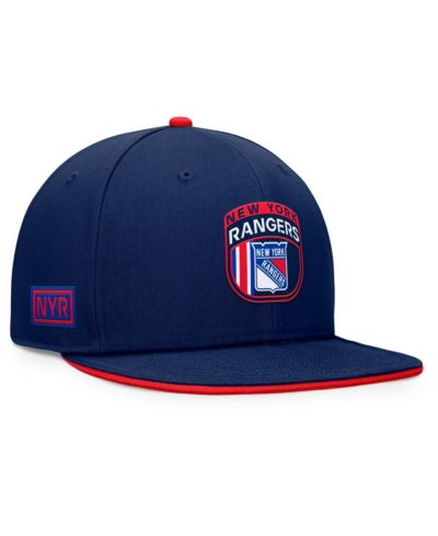 Мужская кепка-снэпбэк Fanatics Navy New York Rangers 2024 NHL Draft