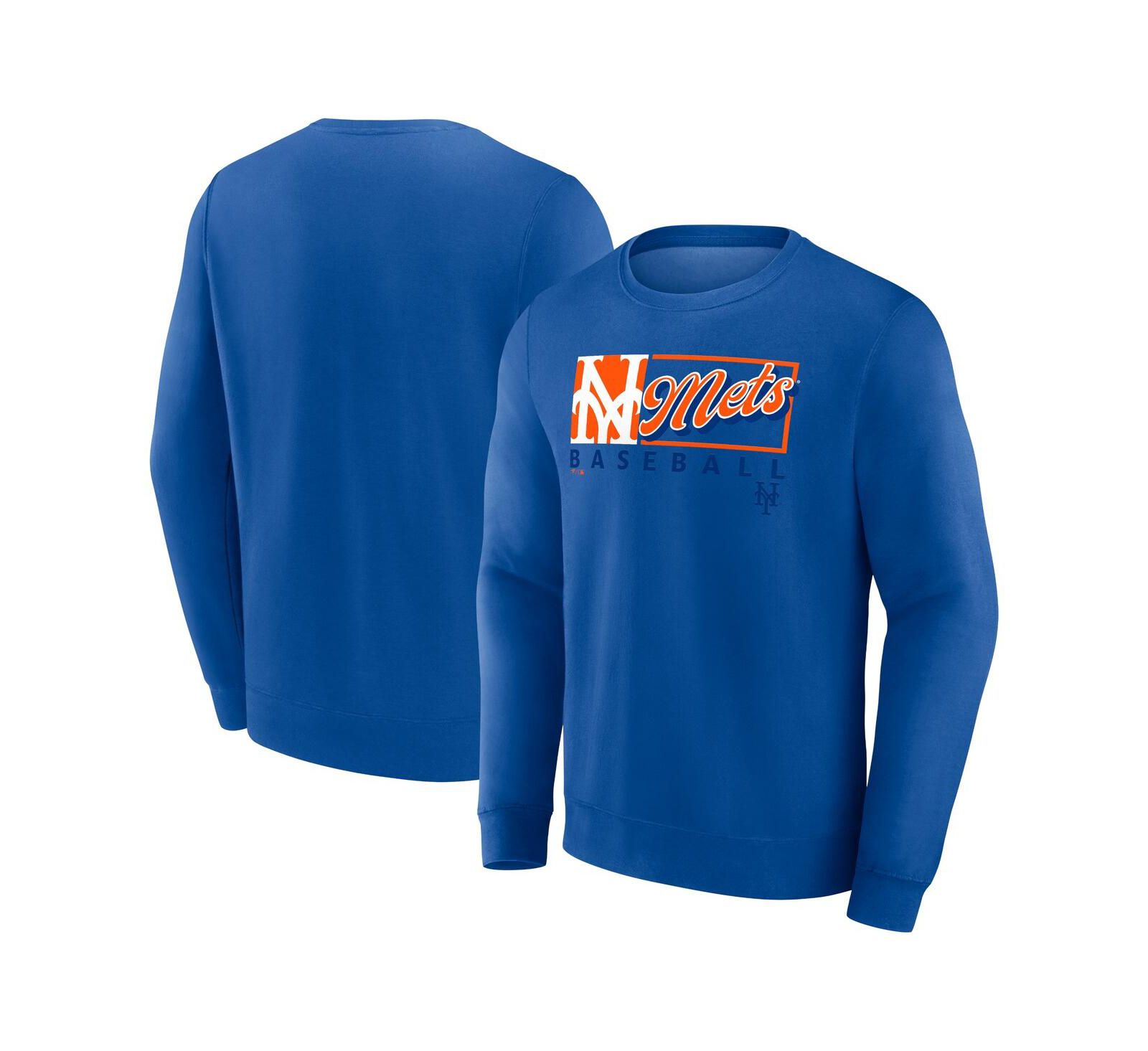 Мужское флисовое худи Fanatics Royal New York Mets Focus