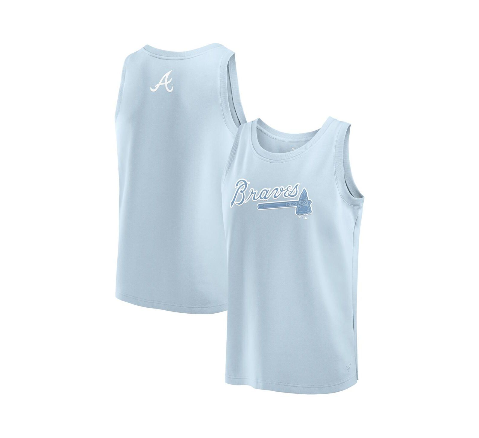Fanatics Men's Light Blue Atlanta Braves Elements Tank Top