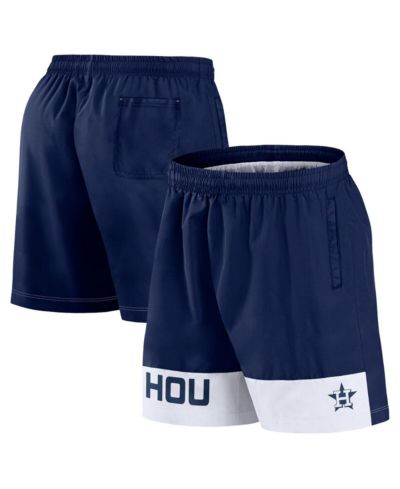 Мужские плавательные шорты Fanatics Houston Astros Elements, темно-синие