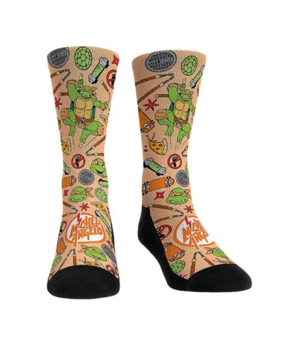 Носки Rock Em Socks Teenage Mutant Ninja Turtles Michelangelo Kaboom Crew для мужчин и женщин