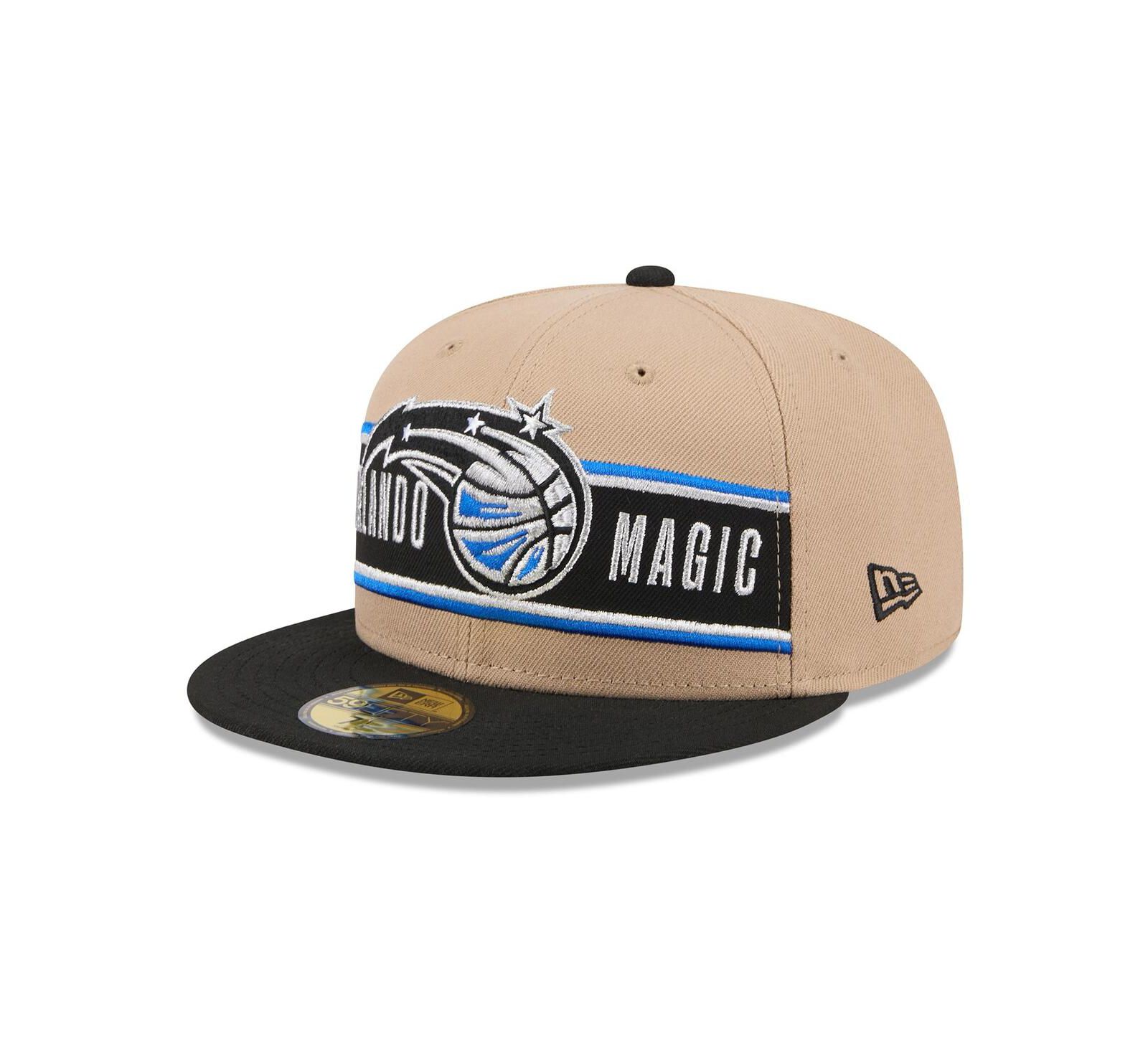 New Era Men's Tan/Black Orlando Magic 2024 NBA Draft 59FIFTY Hat