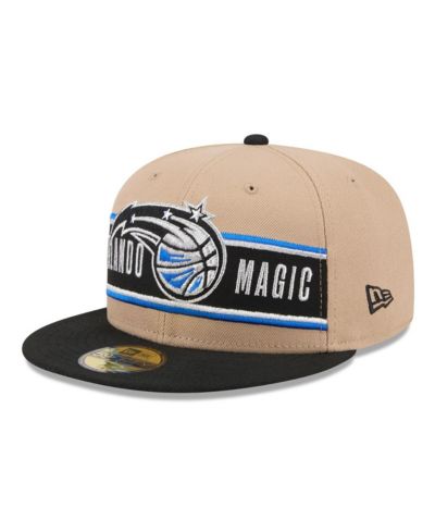New Era Men's Tan/Black Orlando Magic 2024 NBA Draft 59FIFTY Hat