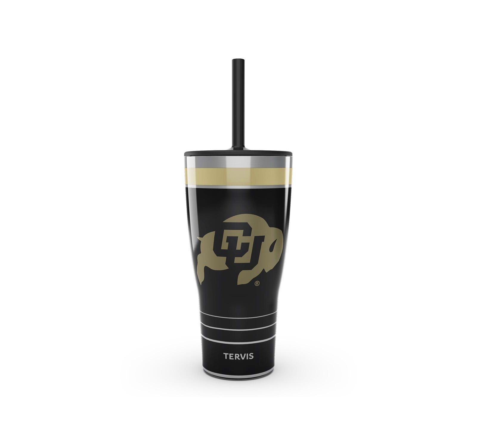 Стакан Tervis Tumbler Colorado Buffaloes 30oz. с трубочкой