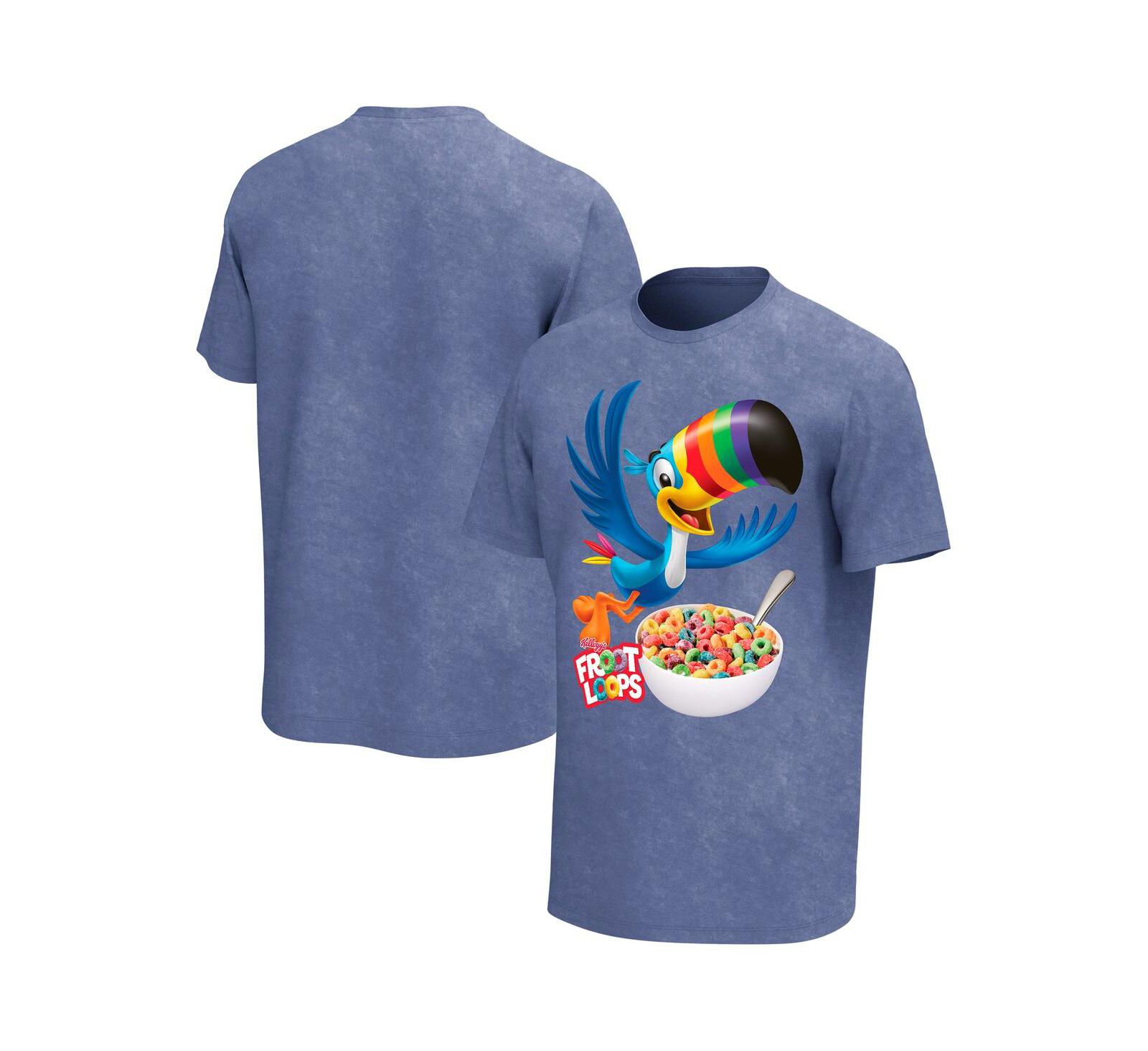 Мужская футболка Philcos Blue Fruit Loops Logo Washed