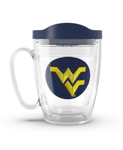 Tervis Tumbler West Virginia Mountaineers 16oz. Emblem Classic Mug with Lid