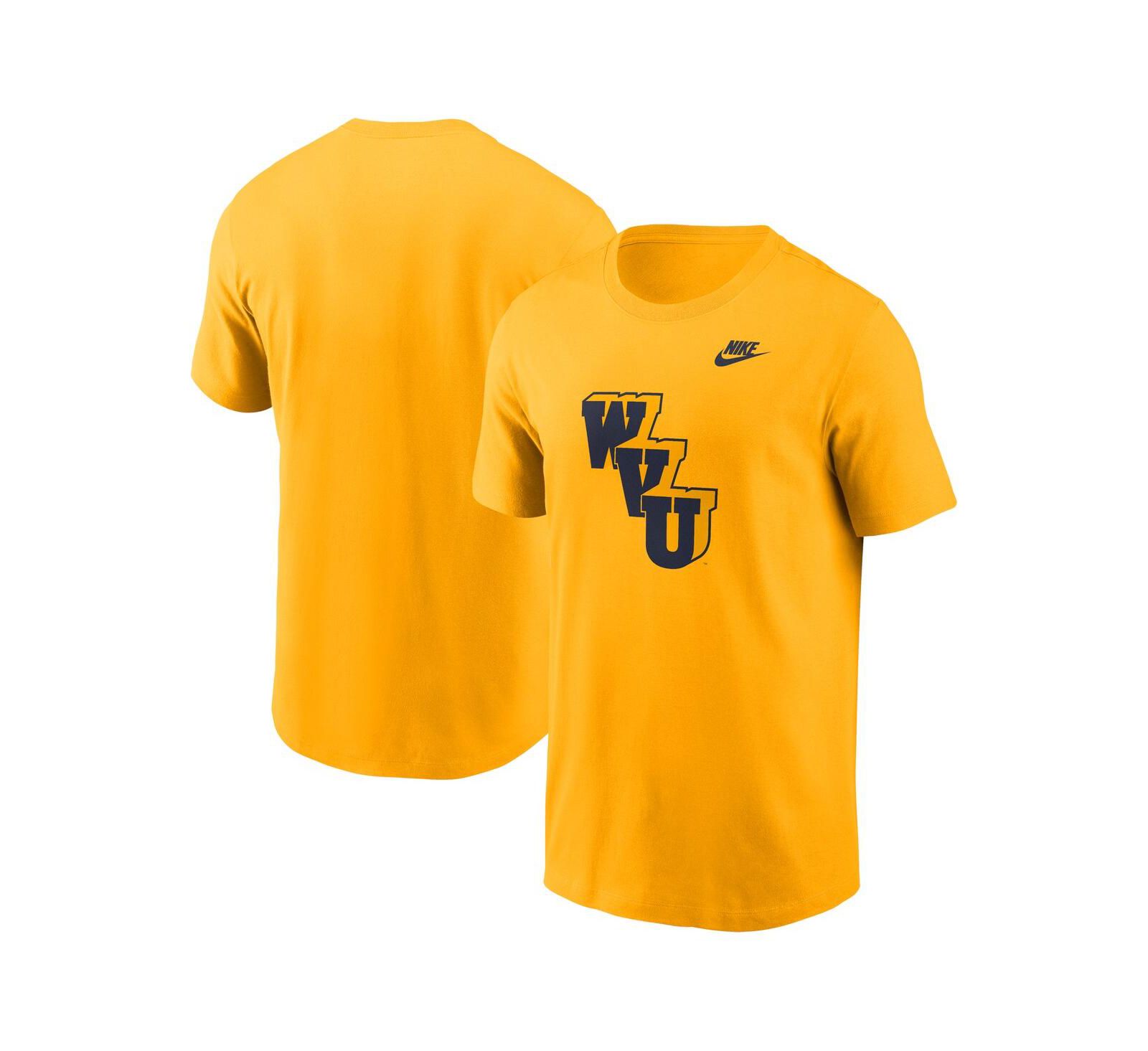 Nike Men's Gold West Virginia Mountaineers Legacy Alternate Logo T-Shirt