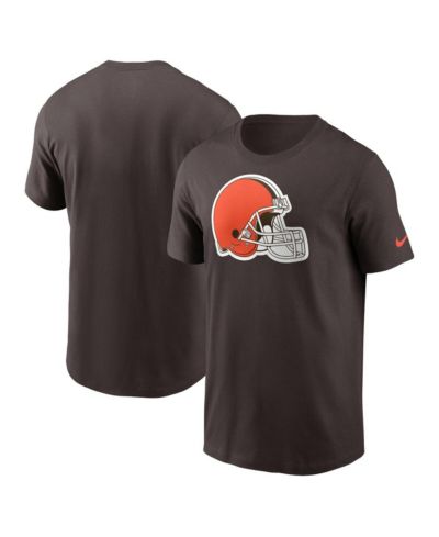 Мужская футболка Nike Brown Cleveland Browns Logo Essential