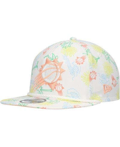 Мужская кепка New Era Phoenix Suns Palm Trees and Waves Golfer, белая