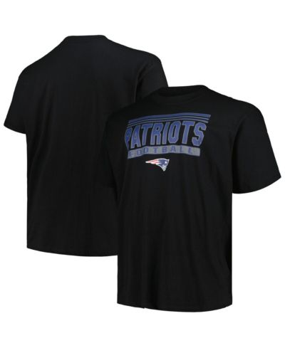 Мужская футболка Fanatics New England Patriots Big & Tall Black