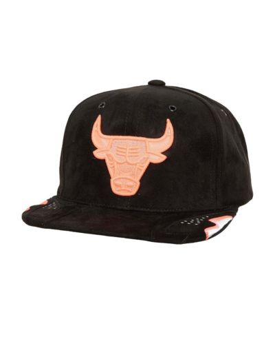 Мужская кепка snapback Mitchell & Ness Black Chicago Bulls Day 6