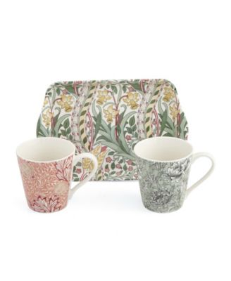 Spode Набор кружка и поднос Morris & Co.