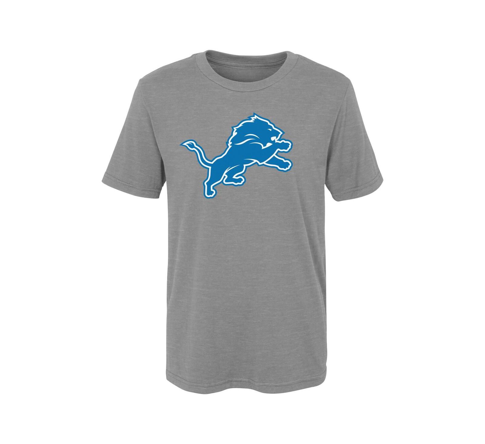 Футболка Outerstuff Gray Detroit Lions для мальчиков и девочек
