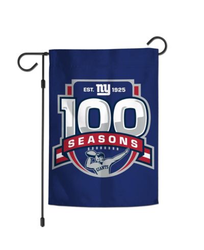 Wincraft New York Giants 100th Season 12" x 18" Two-Sided Garden Flag